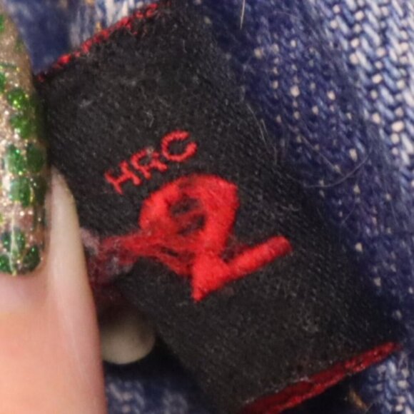 DISTRESSED JEANS 36x32 Armorex FR *FLAWED* Wide Leg Light Wash Acid Casual Denim - Picture 9 of 13